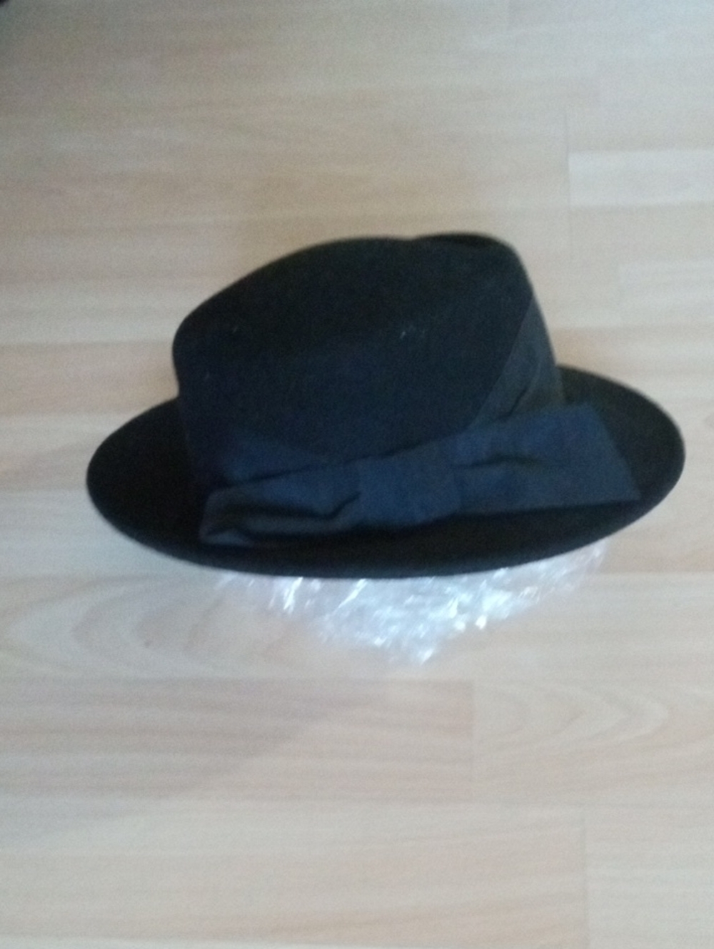 Black Wool Felt Hat - Boutique Collection